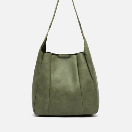 Borsa hobo media Misako Giselina con beauty case interno rimovibile - Borse da donna
