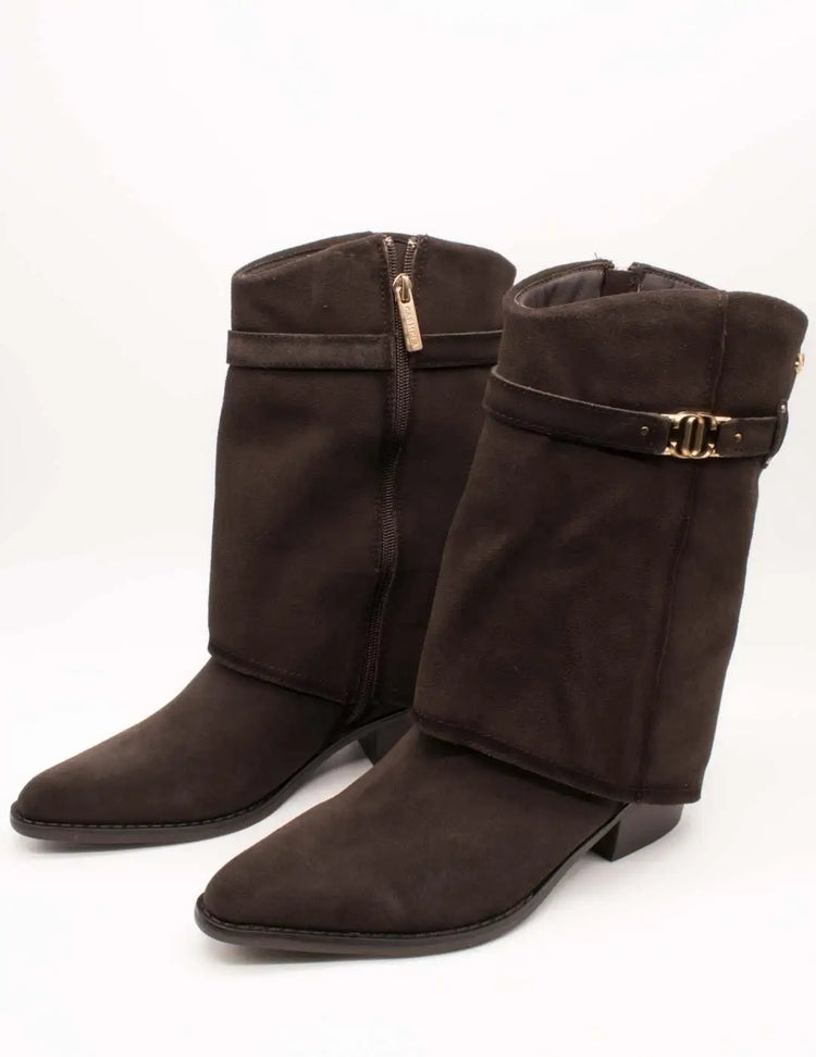 Carmela boot 164328-03 brown suede for women
