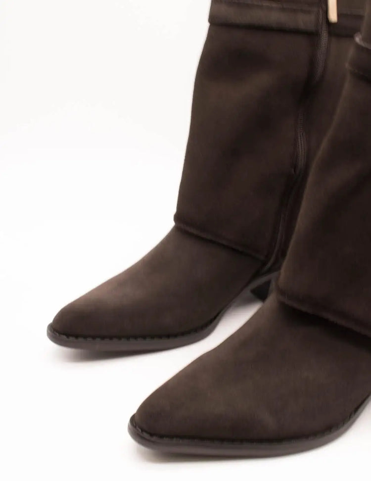 Carmela boot 164328-03 brown suede for women