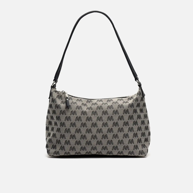 Borsa a tracolla Misako Mongra con stampa monogramma ED. Borse da donna