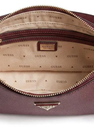 Guess Noelle II Borsa con Cerniera Superiore, Rif: HWZG9672180-BUR