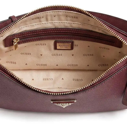 Guess Noelle II Borsa con Cerniera Superiore, Rif: HWZG9672180-BUR