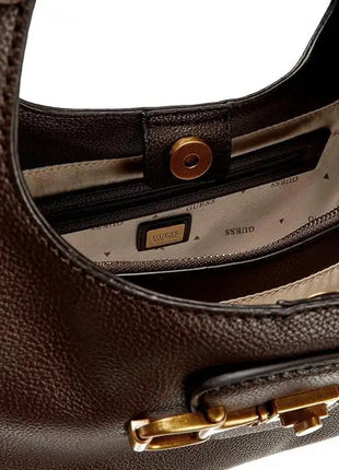 Guess Sunset Borsa Hobo Piccola Marrone, Rif: HWBB2314010