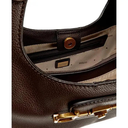 Guess Sunset Borsa Hobo Piccola Marrone, Rif: HWBB2314010