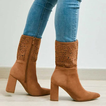Casual heel boot for women. Montevita bereta 93535