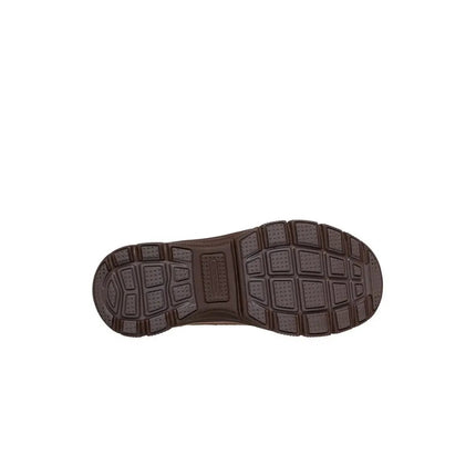 Skechers Easy Going - Modern Whisper Women's Brown Sneakers, comfortable and breathable footwear for autumn with a flat platform sole, perfect for casual wear and outdoor activities. PlatiNum