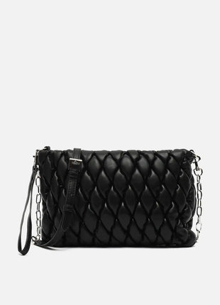 Borsa a tracolla e a mano imbottita Misako Elaxy ED. Borse da donna