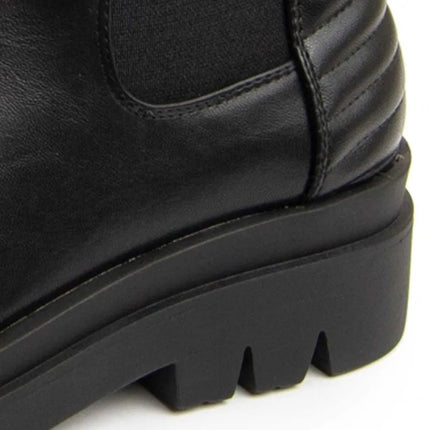Platform ankle boot for women. Montevita marinne4 96526
