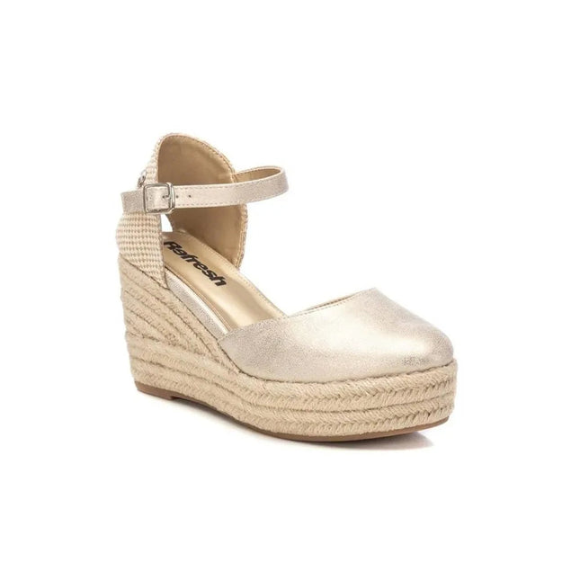 Refresh esparto wedges 172782   Women gold PlatiNum