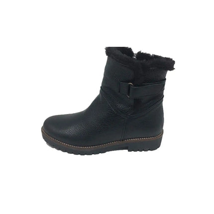 Ankle boots/boots/nival/women/leather/textile lining