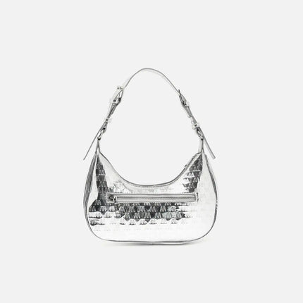 Borsa a tracolla piccola Misako Misra con manico regolabile e stampa monogramma Borse da donna