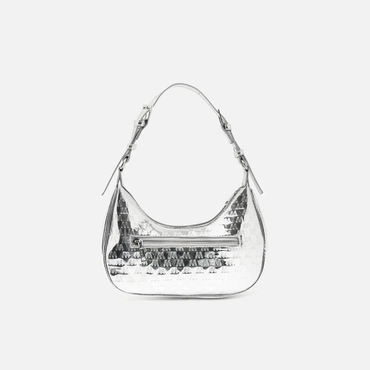 Borsa a tracolla piccola Misako Misra con manico regolabile e stampa monogramma Borse da donna