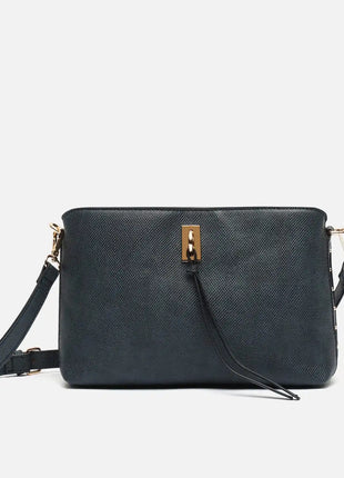 Borsa a tracolla piccola Misako Engri con dettagli metallici Money Pocket