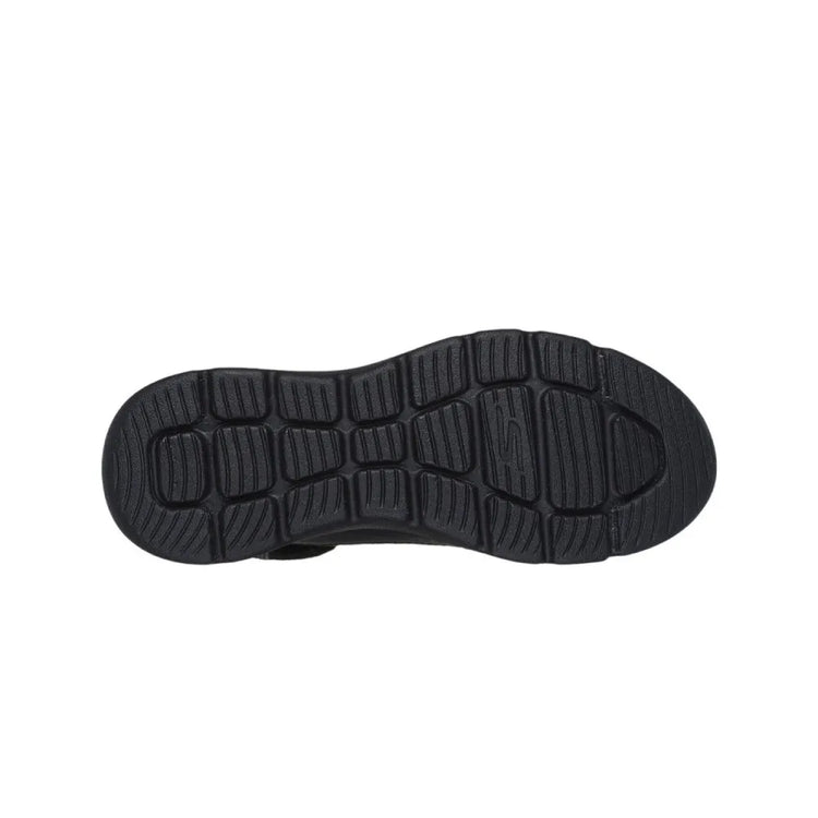 Skechers wonderland women's flat boots black-black