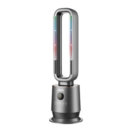 Jocca Stufa Senza Pale 2000W con Tecnologia PTC, Termostato Digitale e Telecomando