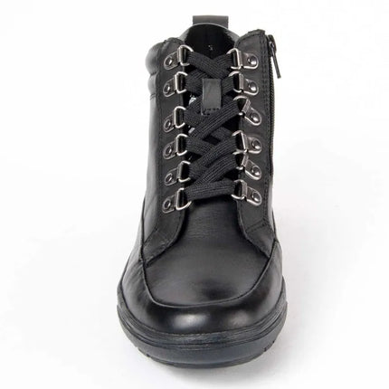 Casual leather ankle boot for women. Butterfly bottilina2 99465