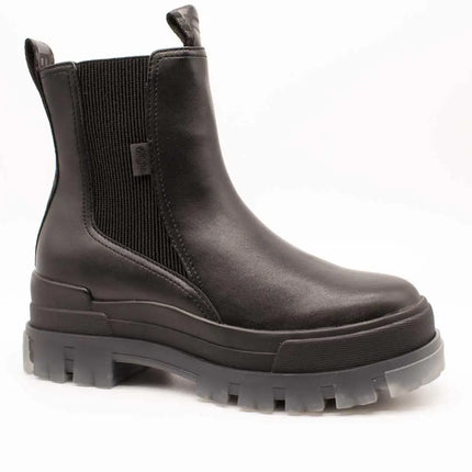 Women's buffalo aspha chelsea mid black boot