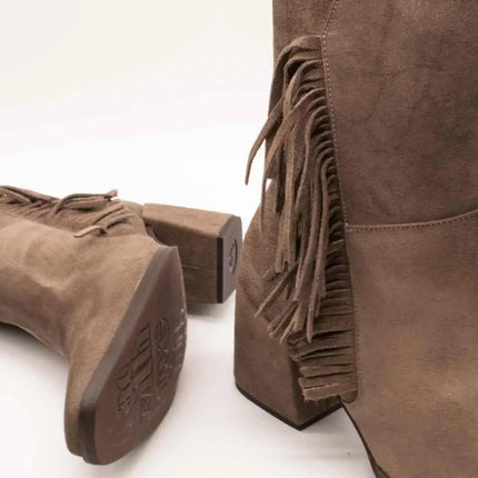 Wonders ankle boot m-6404 charme taupe for women