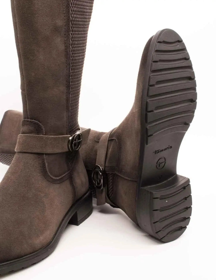 Tamaris boot 25618-43-314 cigar for women