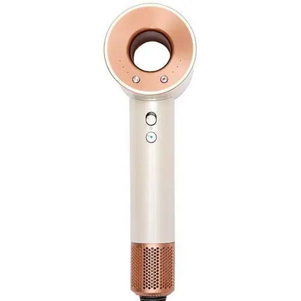 Professional hair dryer with negative ions, quick-drying bladeless dryer, powerful and lightweight, anti-frizz technology for hair care, home use