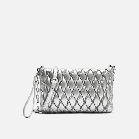 Borsa a tracolla e a mano imbottita Misako Elaxy ED. Borse da donna