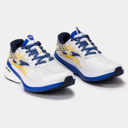 Joma Super Cross 2402 White Training Shoes designed for cross training, featuring a breathable upper, advanced traction sole, and balanced cushioning for optimal performance. Perfect running shoes for intense workouts. PlatiNum