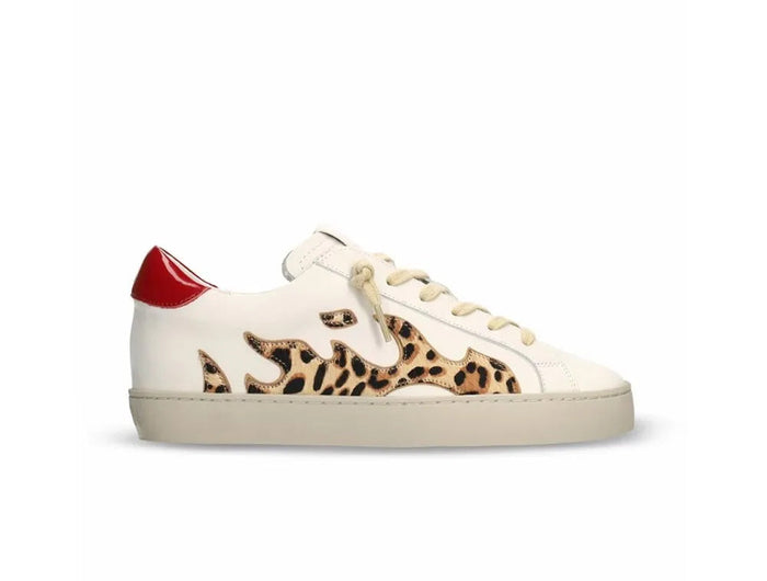 Bibi Lou 100136 Sneakers for Women in White, comfortable lace-up footwear with a versatile design perfect for casual and outdoor use. PlatiNum