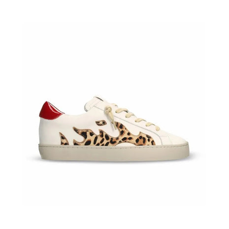 Bibi Lou 100136 Sneakers for Women in White, comfortable lace-up footwear with a versatile design perfect for casual and outdoor use. PlatiNum