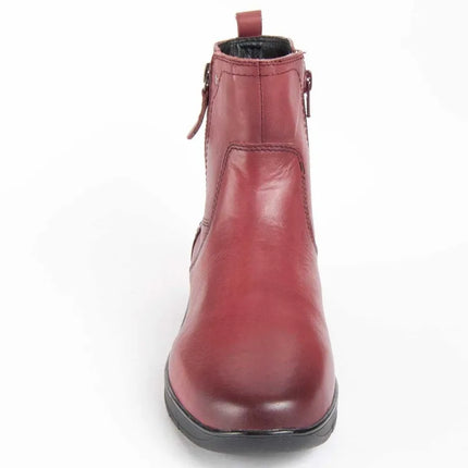 Casual leather ankle boot for women. Butterfly bottilina3 99470