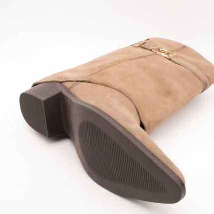 Carmela boot 164328-02 taupe suede for women