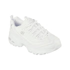 Skechers SKECHERS 11931 Women's Sneakers White - Lightweight and comfortable with Cloud Tech cushioning, perfect for casual and sporty looks, featuring an ergonomic fit for all-day wear. PlatiNum