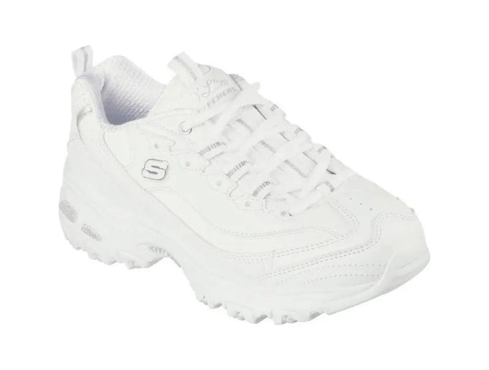 Skechers SKECHERS 11931 Women's Sneakers White - Lightweight and comfortable with Cloud Tech cushioning, perfect for casual and sporty looks, featuring an ergonomic fit for all-day wear. PlatiNum