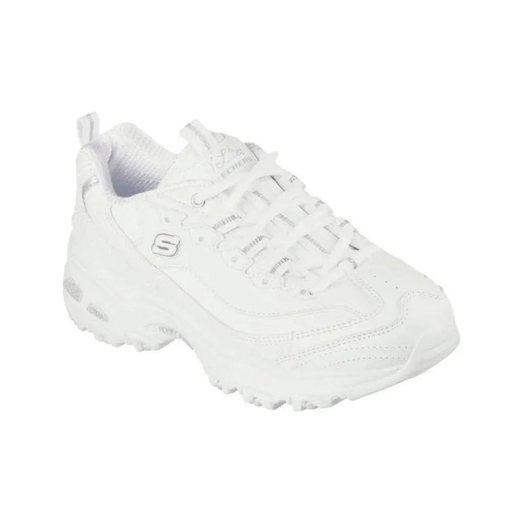 Skechers SKECHERS 11931 Women's Sneakers White - Lightweight and comfortable with Cloud Tech cushioning, perfect for casual and sporty looks, featuring an ergonomic fit for all-day wear. PlatiNum