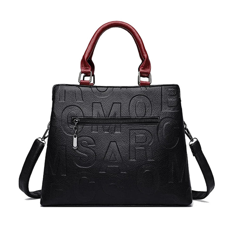 PU Leather Casual Crossbody Bags for Women Ladies Luxury Designer Tote Handbag Female Large Capacity Travel Shoulder Bag Sac PlatiNum