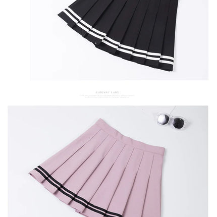 Damen Tennisrock Faltenrock Sport-Golf-Sets Athletische Lauf-Minirock Sexy Harajuku Koreanischer Stil