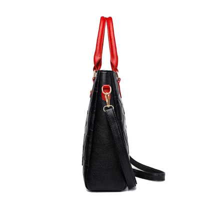 PU Leather Casual Crossbody Bags for Women Ladies Luxury Designer Tote Handbag Female Large Capacity Travel Shoulder Bag Sac PlatiNum