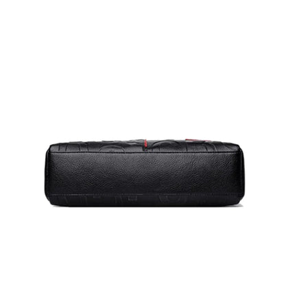 PU Leather Casual Crossbody Bags for Women Ladies Luxury Designer Tote Handbag Female Large Capacity Travel Shoulder Bag Sac PlatiNum