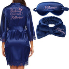 Blue robe mask band / M