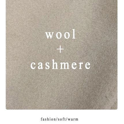 2022 New Arrival Women Wool Coat With Real Fox Fur Collar Cuff Slim Fit Elegant Belted Cashmere Long Coat Ladies Winter Coats