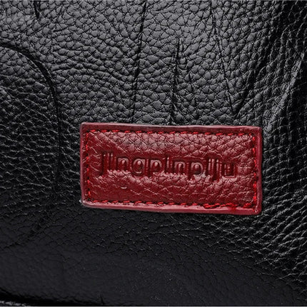 PU Leather Casual Crossbody Bags for Women Ladies Luxury Designer Tote Handbag Female Large Capacity Travel Shoulder Bag Sac PlatiNum