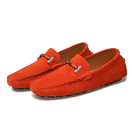 Nuovi uomini scarpe casual moda pelle scamosciata morbida mocassini da uomo mocassini per il tempo libero slip on scarpe da guida da uomo scarpe pigre fatte a mano appartamenti comodi