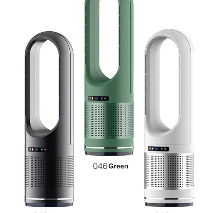 Ventilatore da 46 pollici Ventilatore da pavimento intelligente con vento caldo e freddo Ventilatore da pavimento per la casa Ventilatore di raffreddamento con circolatore d'aria con telecomando silenzioso
