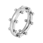 Silver ring / 9