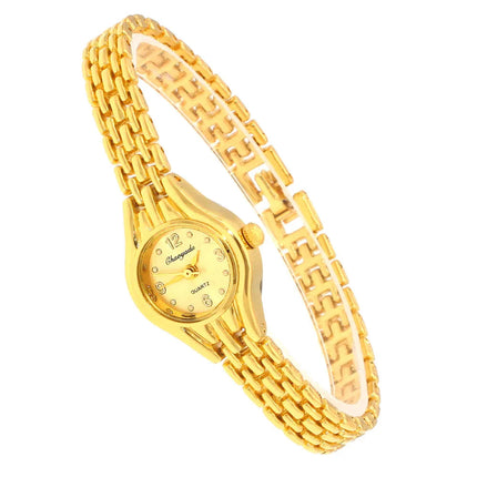 Orologio da polso da donna carino Mujer Relojes dorati Orologio al quarzo con quadrante piccolo Orologio da polso popolare Ora orologi eleganti da donna femminili platinumshop