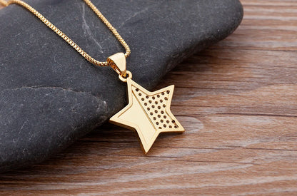 Nidin moda di lusso con zirconi cubici ciondolo a forma di cuore da donna placcato in oro collana a catena di alta qualità regalo per feste di gioielli scintillanti