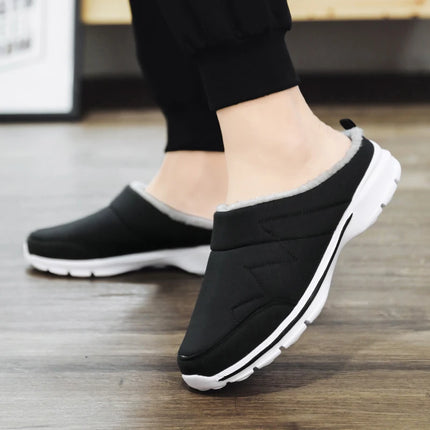 Inverno Uomo Donna Pantofole di peluche Casa Coperta Casa calda Scarpe di cotone Camera Leggero Plus Big Size 47 48 49 Dropshipping a buon mercato