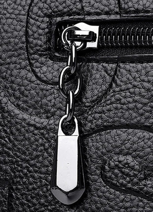 PU Leather Casual Crossbody Bags for Women Ladies Luxury Designer Tote Handbag Female Large Capacity Travel Shoulder Bag Sac PlatiNum