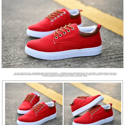 Fashion Canvas Men's Sneakers Black Lace Up Sping Shoes 2024 Classic Casual Vulcanized Shoes Size 46 47 Mens Spring Sport Shoes