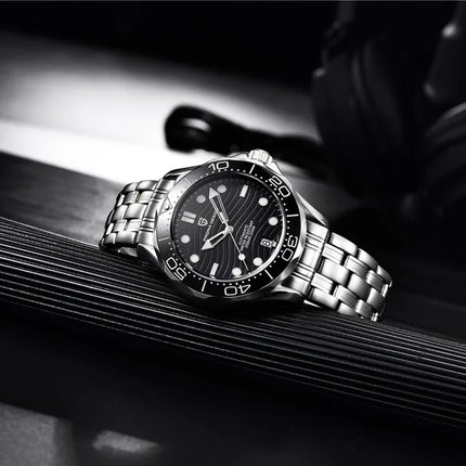PAGANI DESIGN 2026 Nuovo Orologio Automatico di Lusso da Uomo, Cristallo Zaffiro AR, Orologio da Polso Meccanico con Movimento Miyota 8215