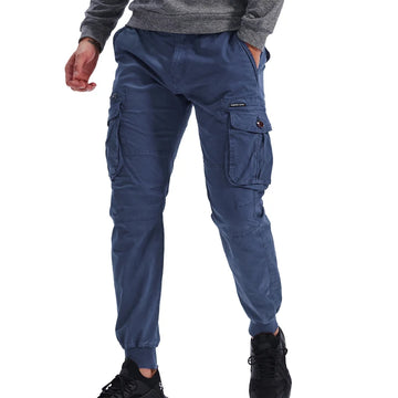 Mens Tactical Cargo Pants Men Joggers Military Casual Cotton Pants Male Hip Hop Ribbon Army Trousers 29-40